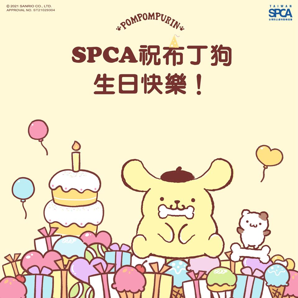 TSPCA助養大使布丁狗生日快樂！